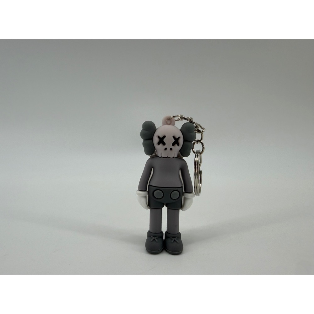KAWS Keychain‎ Unisex OS Grey Companion Figural Streetwear Art Collectible